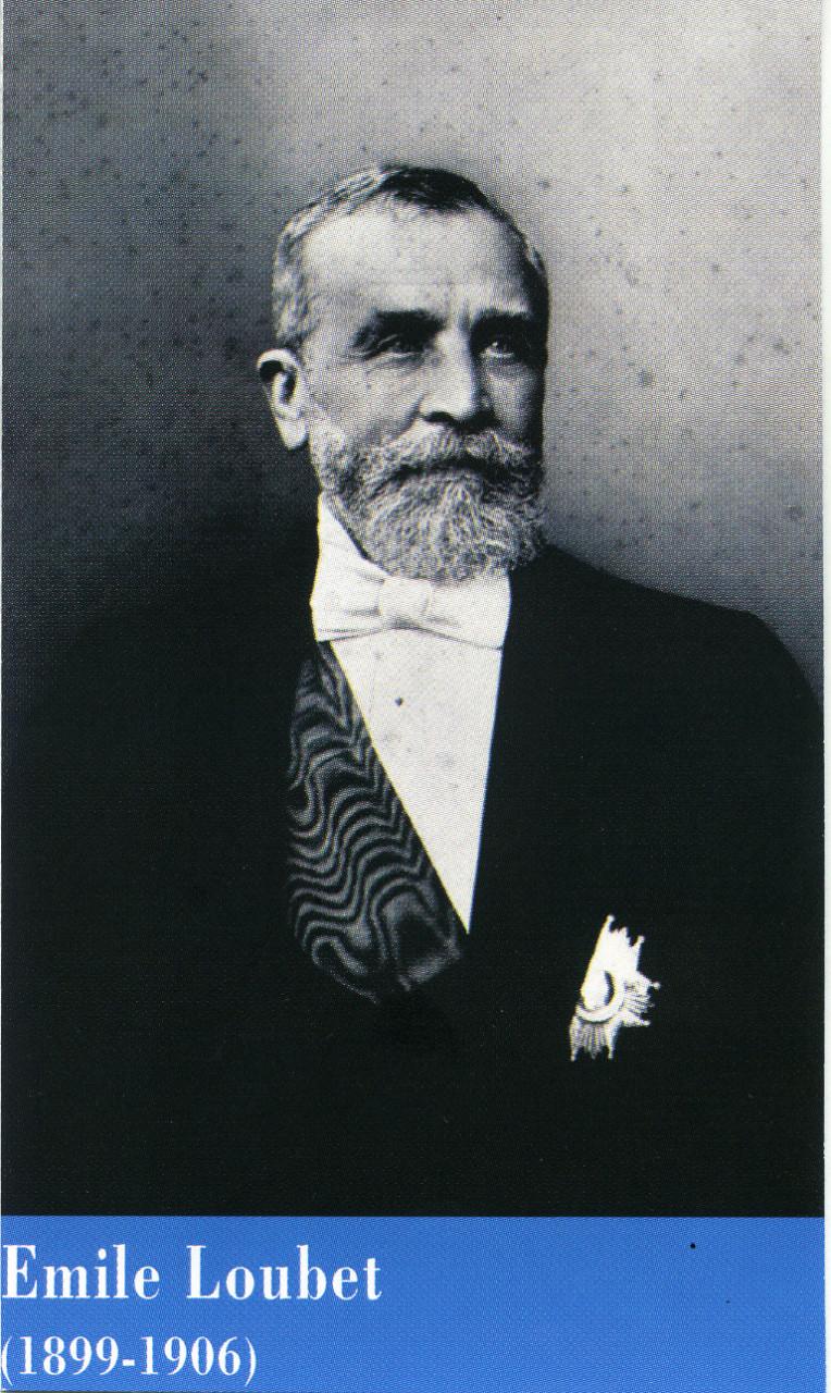 Portrait officiel d'Emile Loubet, Président de la République française (1899-1906)